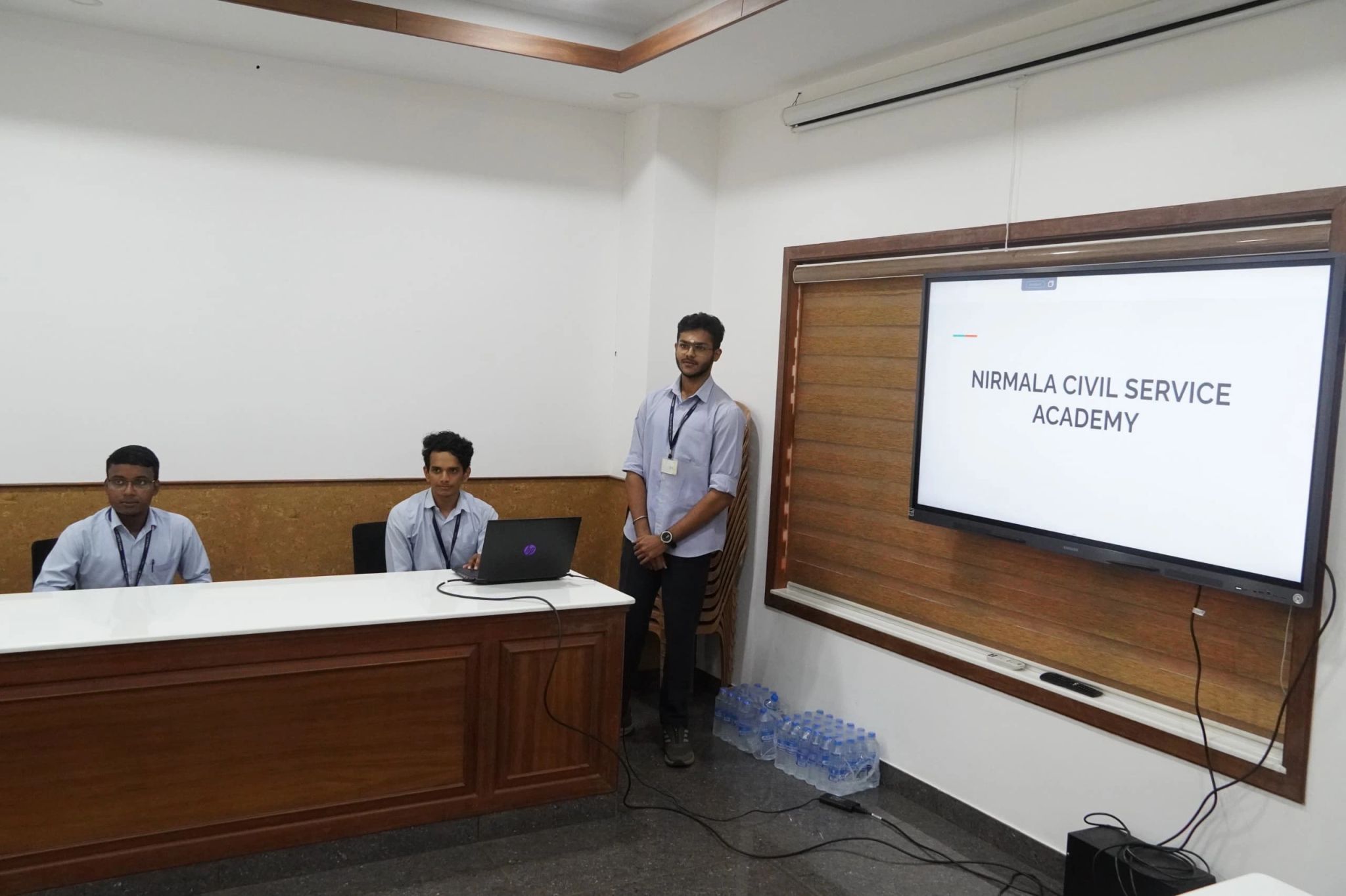 Nirmala College management at Deeksharambh 2025